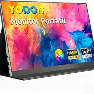 Yodoit Monitor Portátil 15,6 1080P