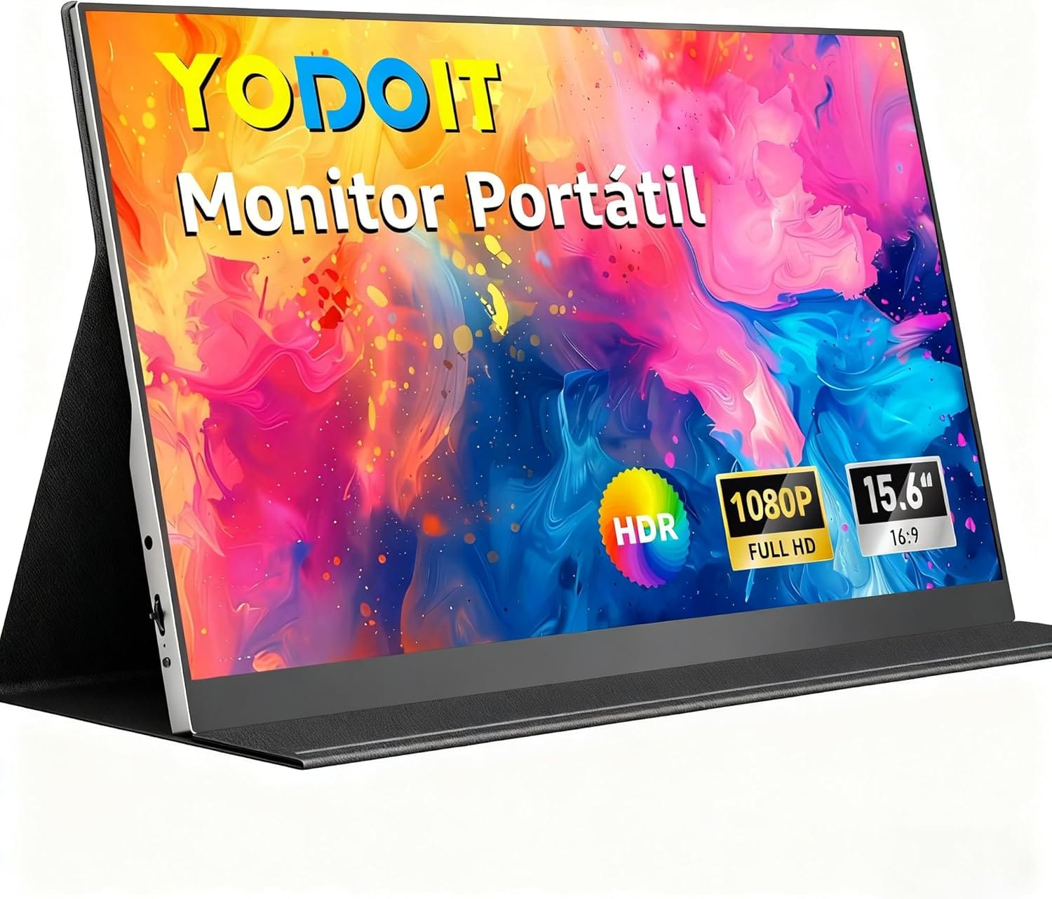Yodoit Monitor Portátil 15,6 1080P