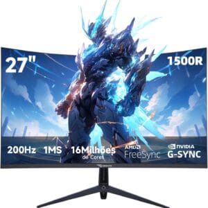 Monitor Gamer Curvo 27 Polegadas 200Hz