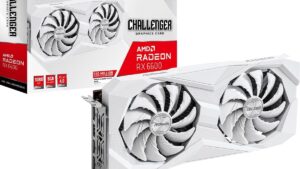 AMD Radeon RX 6600 Challenger branca 8GB